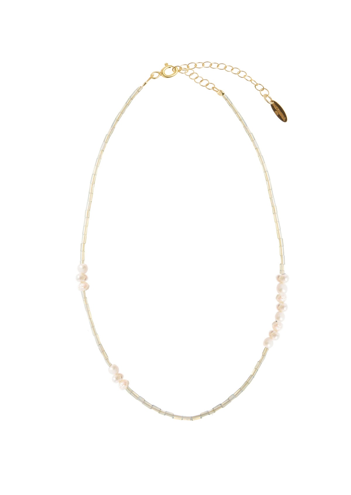Moonstone Pearl Necklace Moonstone Pearl Necklace