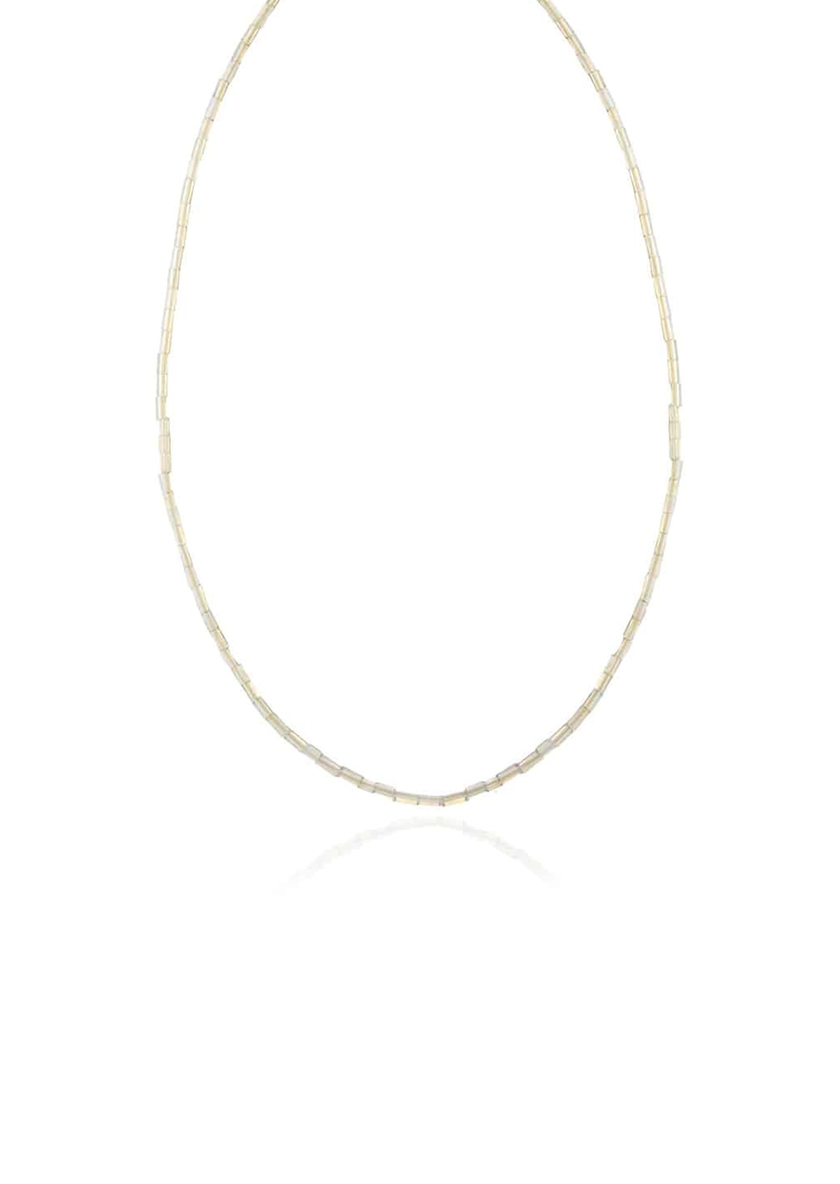 Moon Stone Thin Necklace Moon Stone Thin Necklace