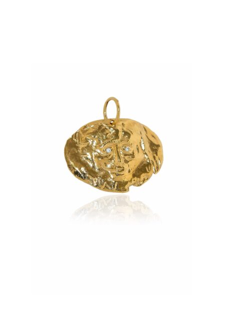 Nikolaos Charm Gold