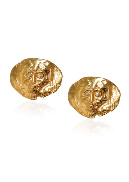 Nikolaos Earrings Gold