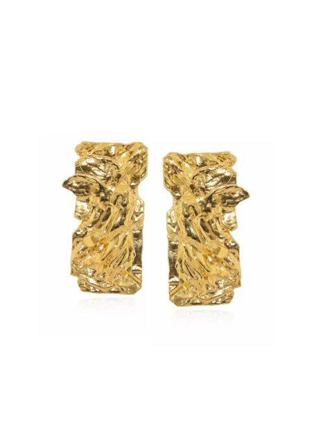 Nike Foil Earrings Gold Nike Foil Earrings Gold