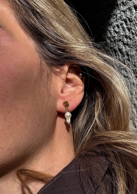 Nugget Pearl Earrings Nugget Pearl Earrings