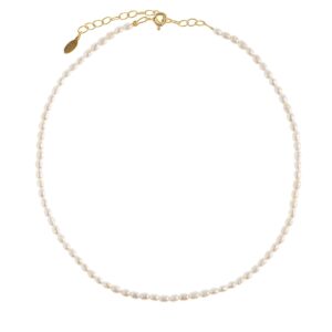 Oval Pearl Necklace