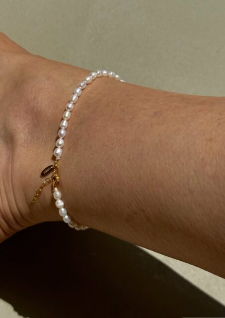 Oval Pearl Anklet Oval Pearl Anklet