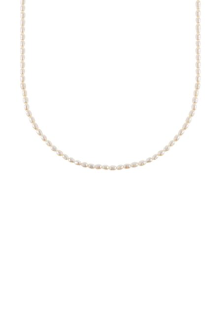 Oval Pearl Necklace Oval Pearl Necklace