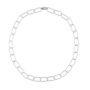 Oval Statement Chain Silver