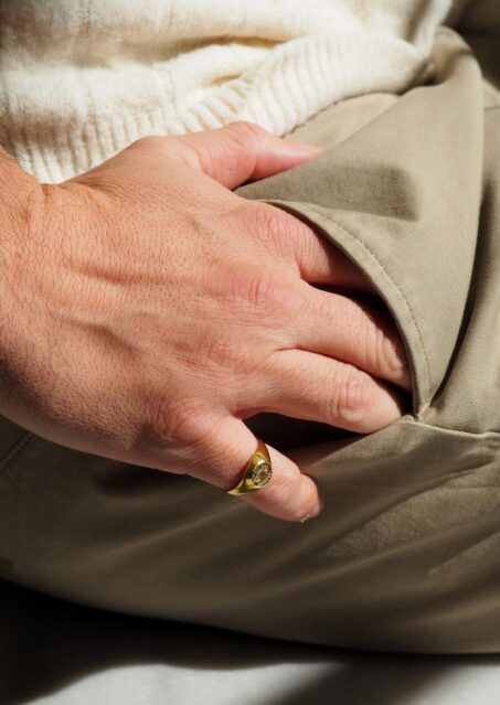 Delian Signet Ring For Him Delian Signet Ring For Him