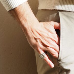 Hermis Signet Ring For Him