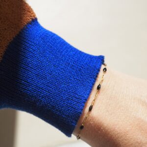 Black Enamel Bracelet