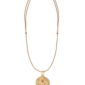 Pisces Zodiac Cord Necklace