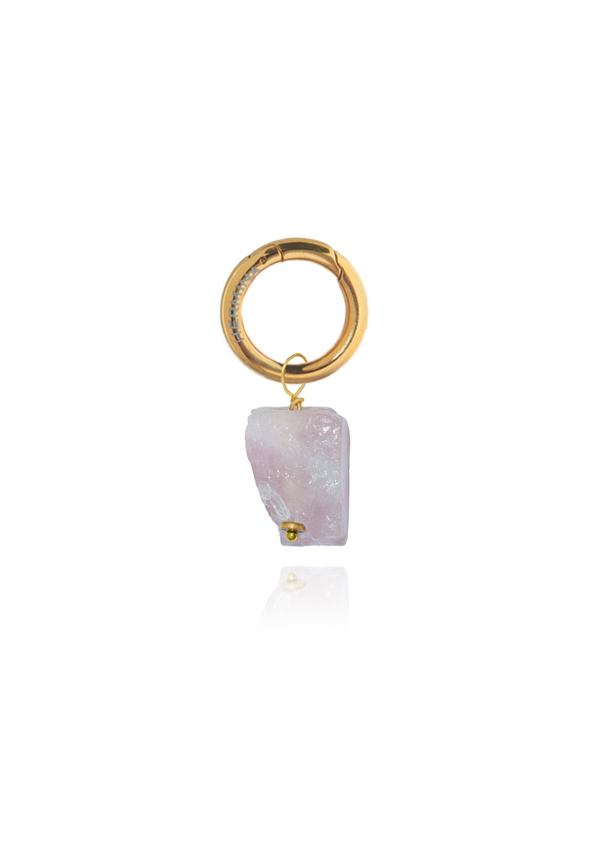 Pink Quartz Keyring Pink Quartz Keyring