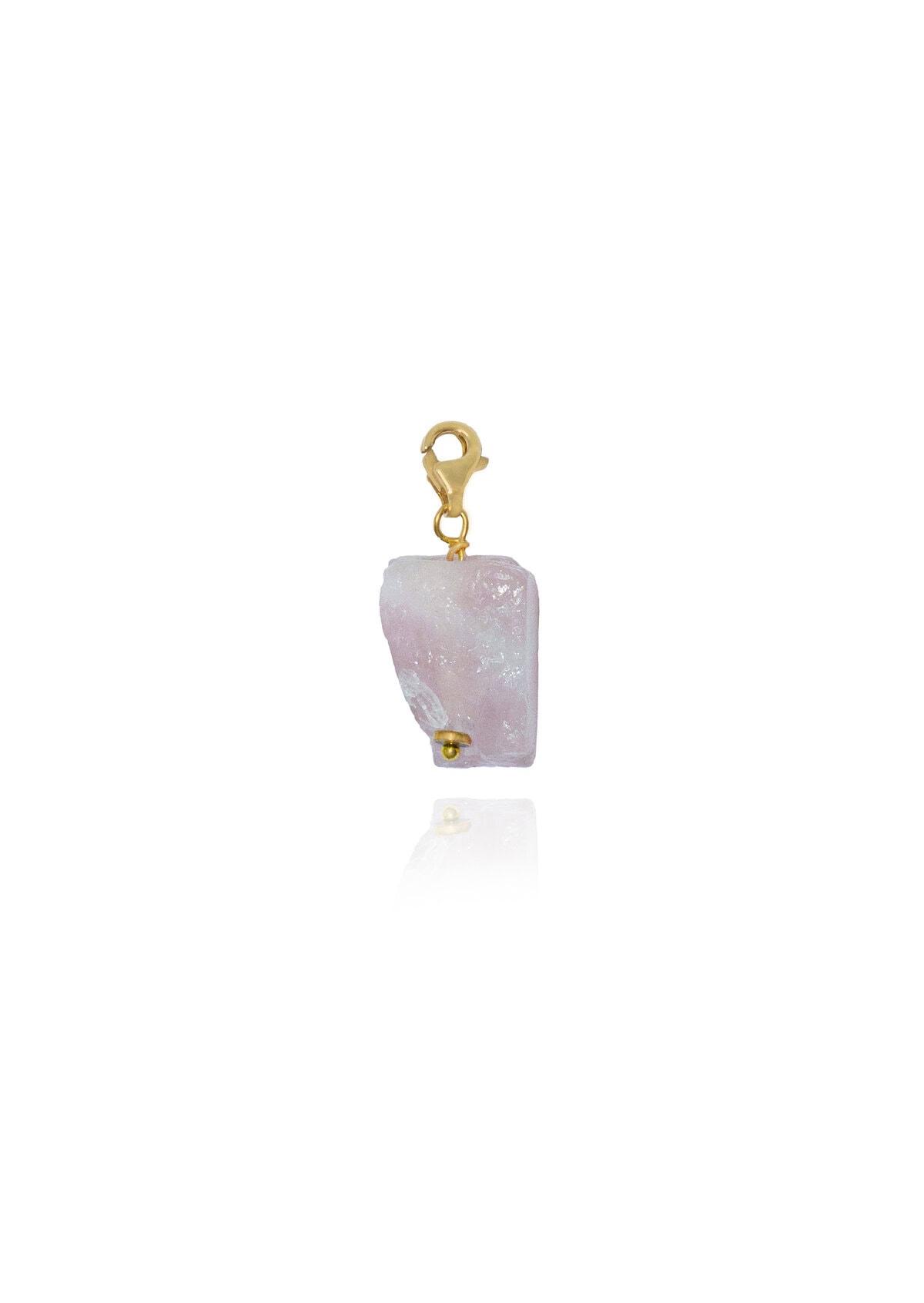 Pink Quartz Clip On Pink Quartz Clip On