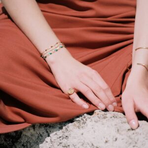 Enamel Bracelets, Minoas Signet Ring