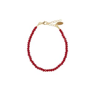 Granada Red Crystal Bracelet