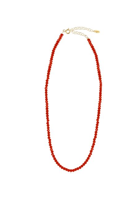 scarlet Red Necklace