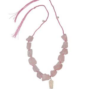 Rose Quartz Venetia Necklace