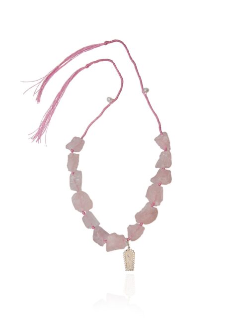 Rose Quartz Venetia Necklace