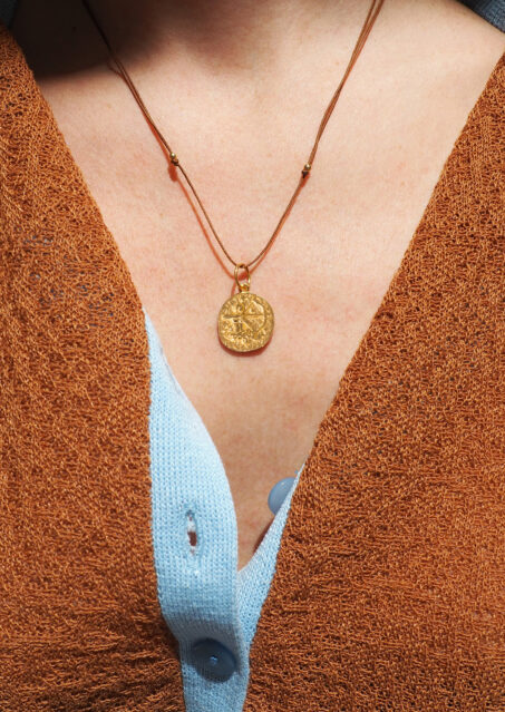 Sagittarius Zodiac Cord Necklace Sagittarius Zodiac Cord Necklace