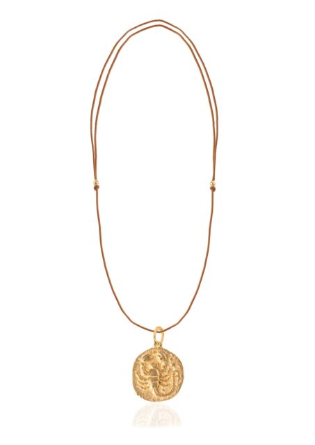 Scorpio Zodiac Cord Necklace