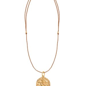Sagittarius Zodiac Cord Necklace