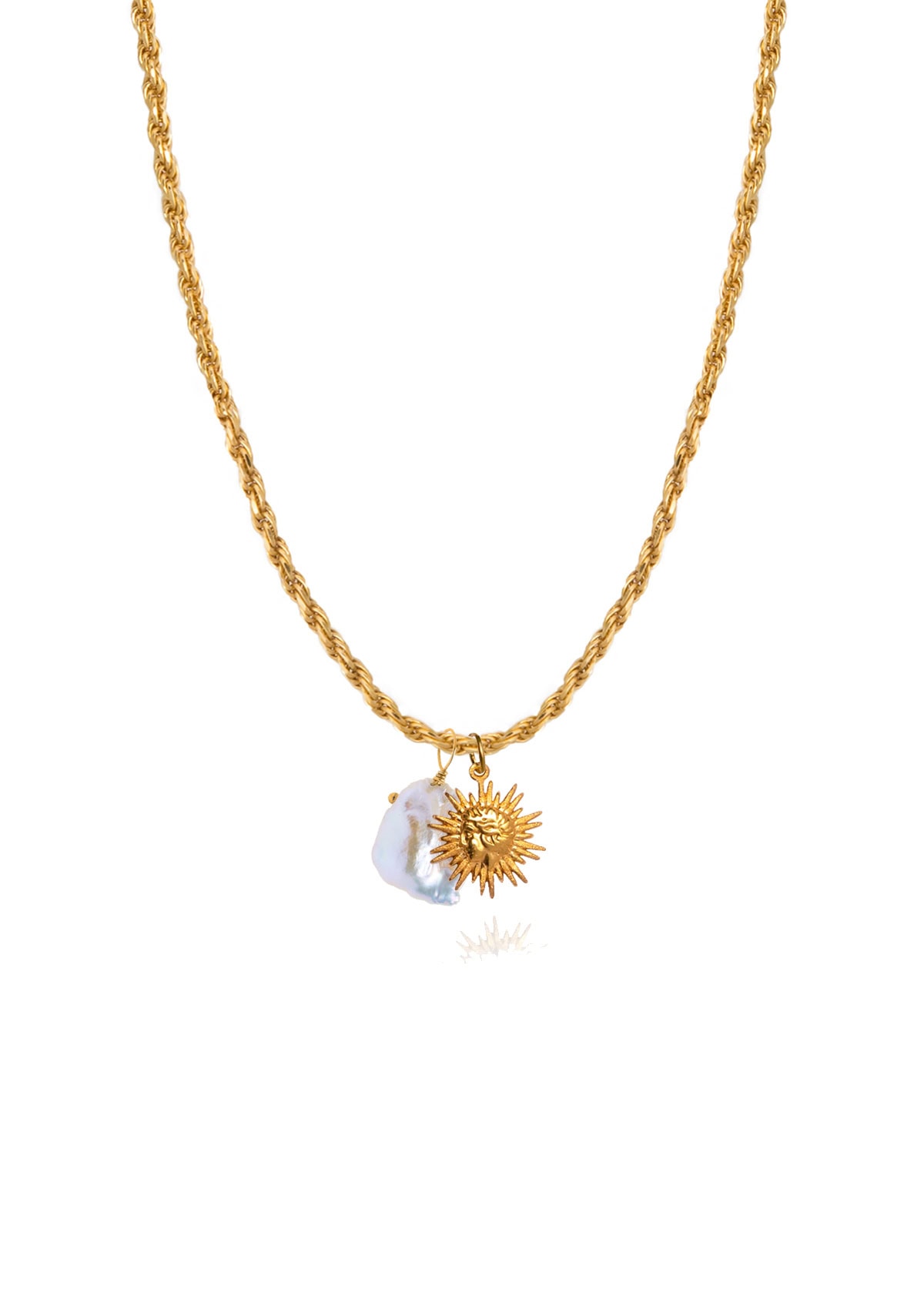 Sun In The Cloud Cord Necklace Sun In The Cloud Cord Necklace