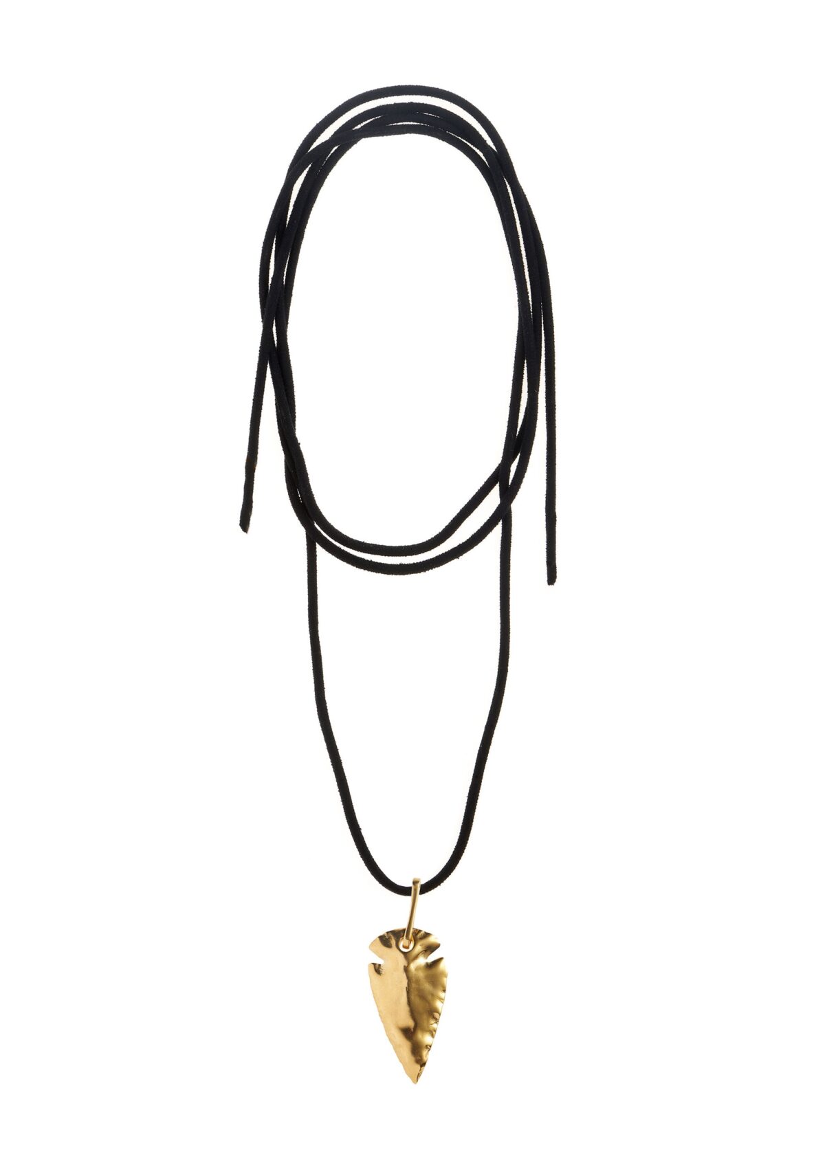 Sepia Large Ebony Suede Necklace Sepia Large Ebony Suede Necklace