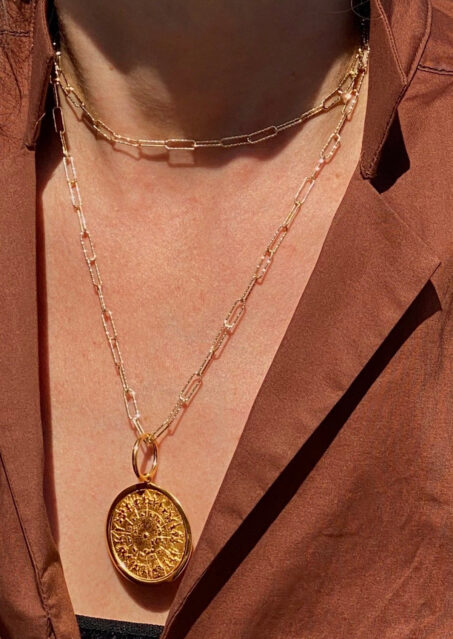 Shield of Achilles Diamond Cut Chain