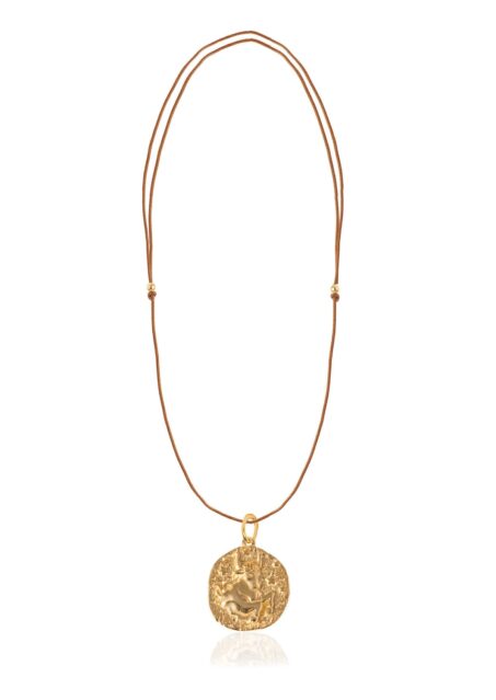Taurus Zodiac Cord Necklace