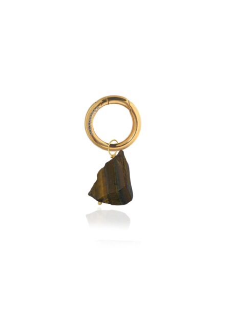 Brown Tiger Eye Keyring