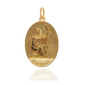 The Empress Oval Tarot Charm