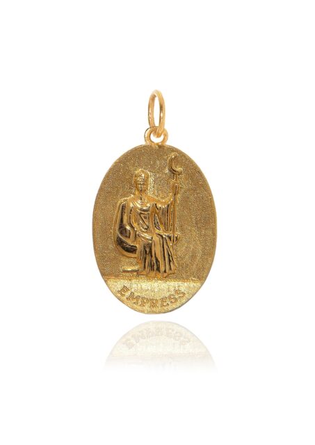 The Empress Oval Tarot Charm