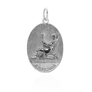 The Emperor Oval Tarot Charm