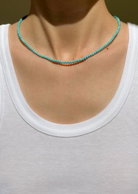 Turquoise Howlite Necklace Turquoise Howlite Necklace