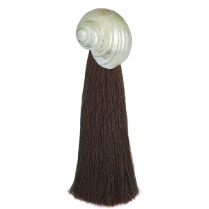 Ursula Tassel Brooch Choco