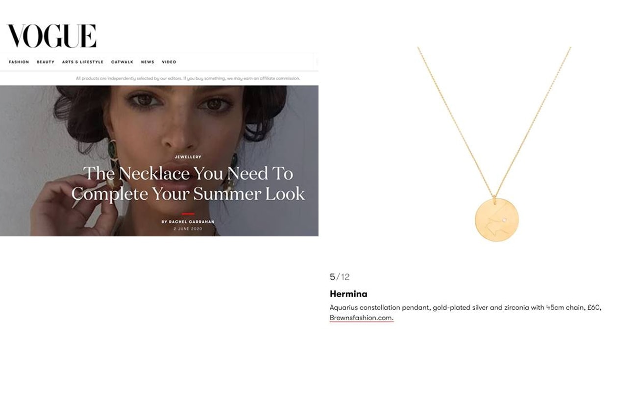 Vogue online June 2020