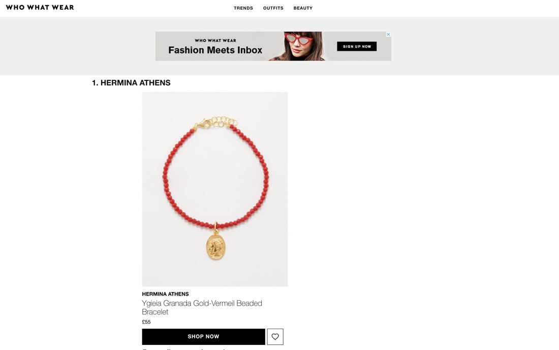 Who What Wear - Hermina Athens