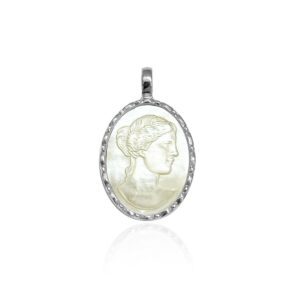 Ygieia Cameo Pearl Charm